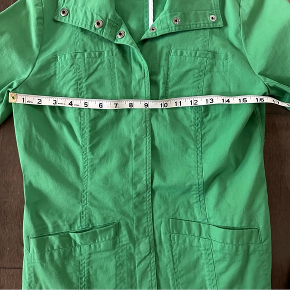 Vintage Elliott Lauren Made in USA Cotton Blend Jacket Lightweight Timeless 6 - Picture 3 of 7